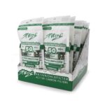 PURIZE® - Conical Xtra Slim Aktivkohlefilter - (50 Stk.) – Bild 2
