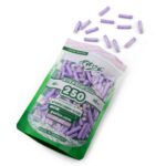 PURIZE® - Xtra Slim Aktivkohlefilter LILA - (250Stk.)