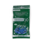 PURIZE® - Xtra Slim Aktivkohlefilter BLUE - (50Stk.)