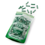 PURIZE® - Xtra Slim Aktivkohlefilter GREEN - (250Stk.) – Bild 2
