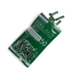 PURIZE® - Xtra Slim Aktivkohlefilter GREEN - (50Stk.)