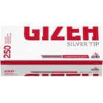 Gizeh - Silver Tip Hülsen (250 Stk.)