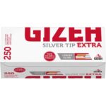 Gizeh - Silver Tip Extra Hülsen (250 Stk.)