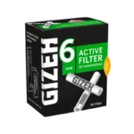 GIZEH - Active Filter 6mm - (34 Stk.)