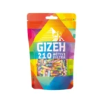 GIZEH - Active Filter 6mm - Rainbow (210 Stk.)