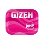 GIZEH Rolling Tray - Pink Edition (18 x 14 cm)