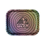 GIZEH Rolling Tray - Trippy Colored (18 x 14 cm)