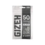 GIZEH - Pro Cell Active Filter 6mm - Black (50Stk.)