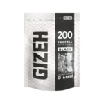 GIZEH - Pro Cell Active Filter 6mm - Black (200Stk.)
